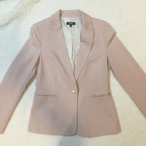 Premise Knit Lined Blazer! NWOT! Blush Pink! Sz M